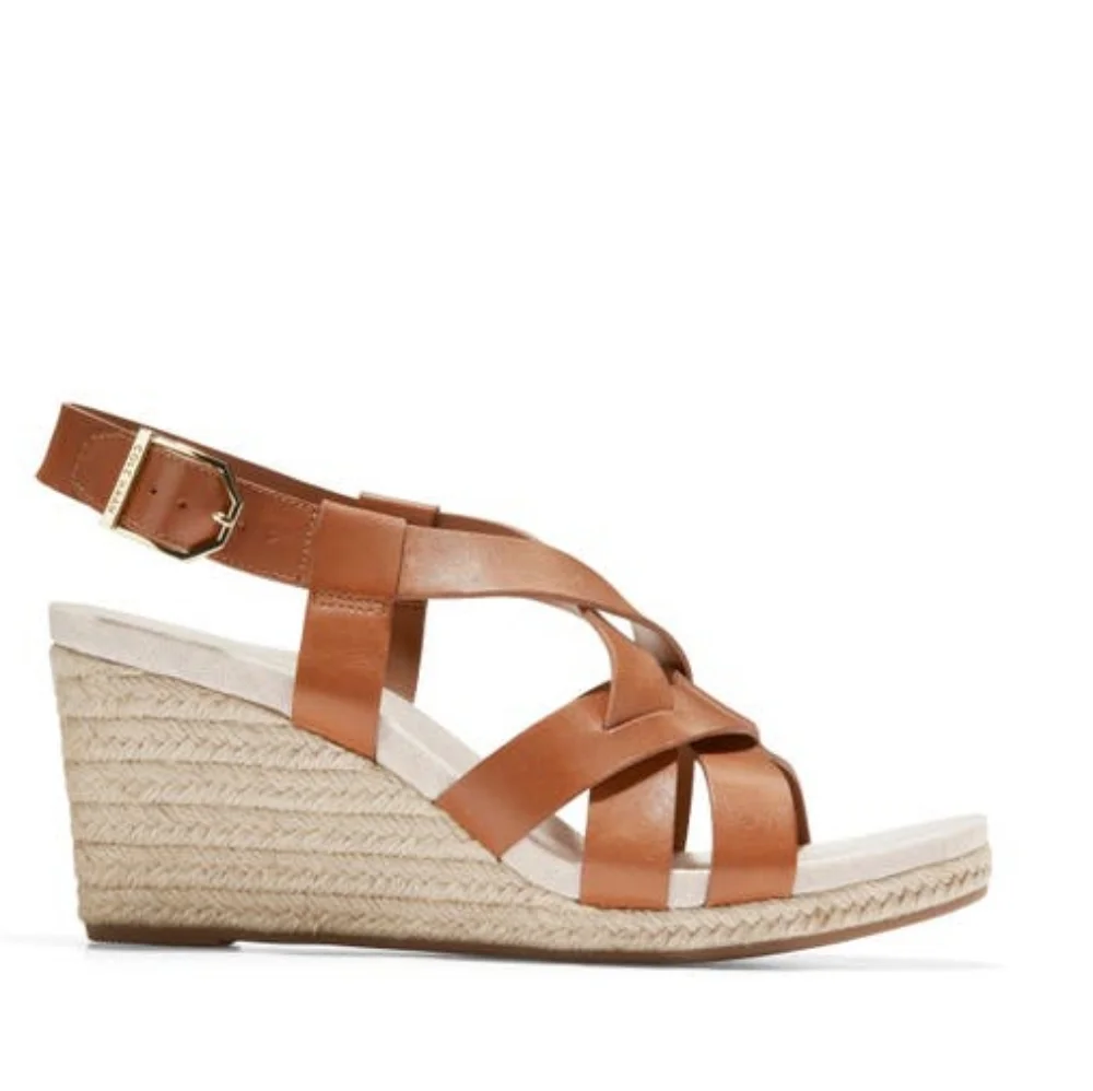 👣COLE HAAN Crystal Espadrille Sandal in Honey
